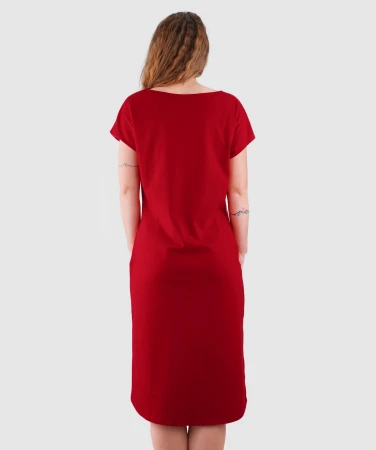WOOX Jomitan Haute Red dámské šaty