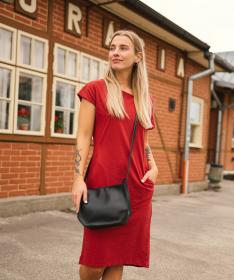 Woox Jomitan Red Dahlia šaty