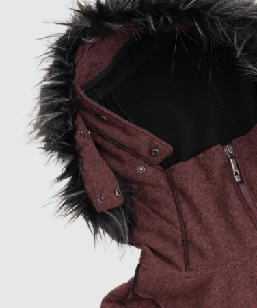 WOOX Colpi Oxblood Red dámský softshellový kabát
