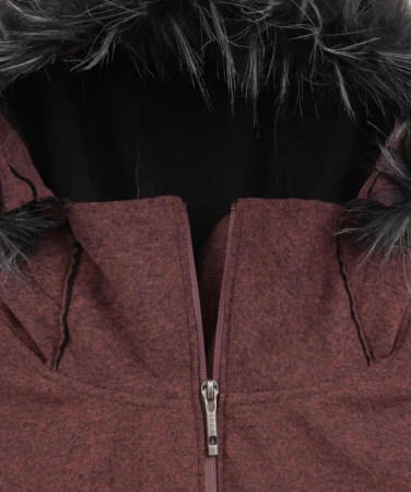 WOOX Colpi Oxblood Red dámský softshellový kabát