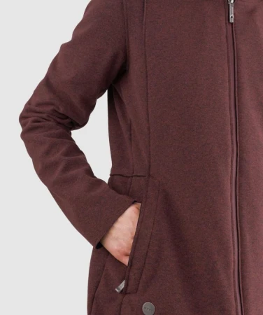 WOOX Colpi Oxblood Red dámský softshellový kabát