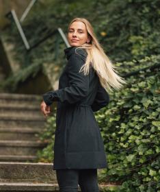 Woox Philo Black Beauty softshellový kabát