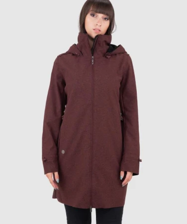 Woox Philo Oxblood Red softshellový kabát Woox Philo Oxblood Red softshellový kabát