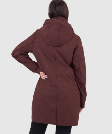 Woox Philo Oxblood Red softshellový kabát