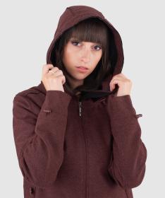 Woox Philo Oxblood Red softshellový kabát