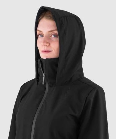 WOOX Vallen Black Beauty dámský softshellový kabát