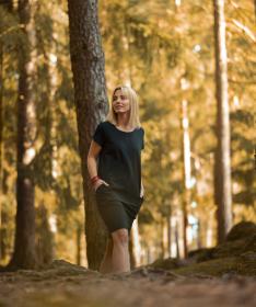 Woox Kamisu Anthracite šaty