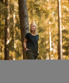 Woox Kamisu Anthracite šaty