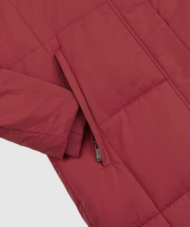 WOOX Keele Tibetan Red dámský kabát
