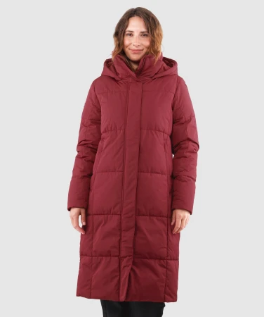WOOX Keele Tibetan Red dámský kabát