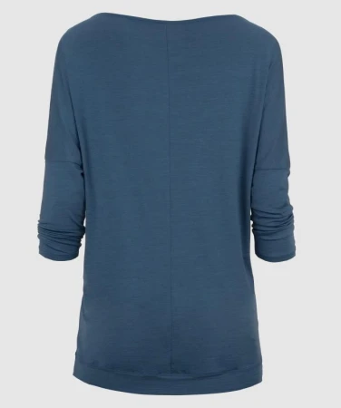 Woox Kerikeri Blue Wing Teal dámské merino triko