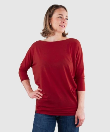 Woox Kerikeri Chili Pepper dámské merino triko