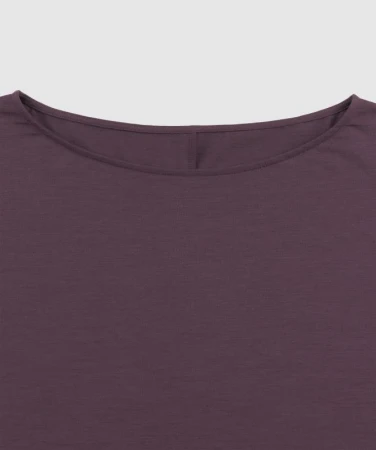 Woox Kerikeri Plum Wine dámské merino triko