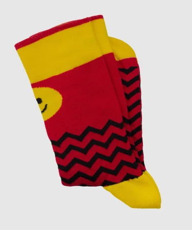 WOOX Kilim Red pánské ponožky