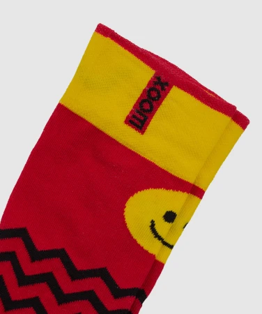 WOOX Kilim Red pánské ponožky