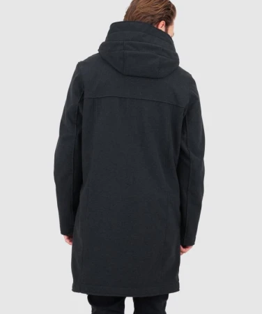 Woox Kinpu Blue Graphite softshellová parka