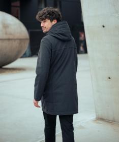 Woox Kinpu Blue Graphite softshellová parka