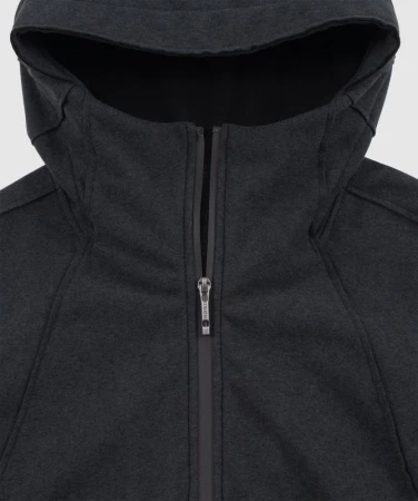 Woox Kinpu Blue Graphite softshellová parka