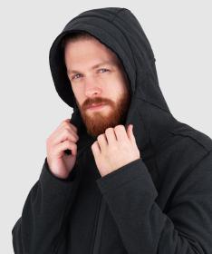 Woox Kinpu Blue Graphite softshellová parka