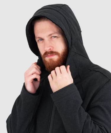 Woox Kinpu Blue Graphite softshellová parka