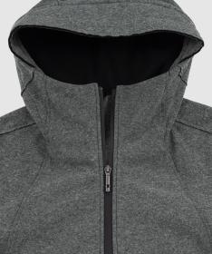 Woox Kinpu Castor Grey softshellová parka