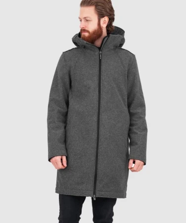 Woox Kinpu Castor Grey softshellová parka