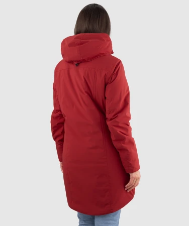 WOOX Kirkja vol.II Red Dahlia dámská parka