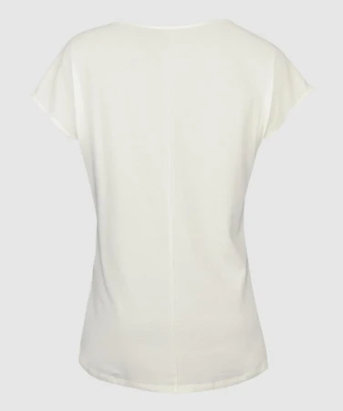WOOX Labyrint Off White dámské triko