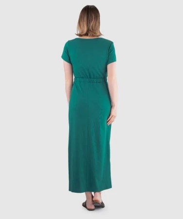 Woox Lille Teal Green šaty