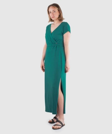 Woox Lille Teal Green šaty
