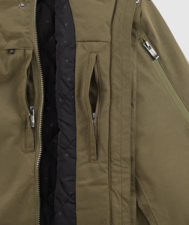 WOOX Logan Ivy Green pánská parka
