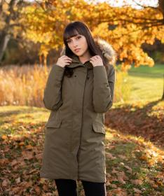 Woox Lucania Ivy Green parka