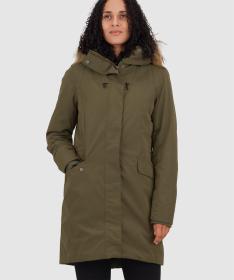 Woox Lucania Ivy Green parka