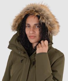 Woox Lucania Ivy Green parka
