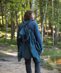 Woox Lundbreck Midnight Navy větrovka