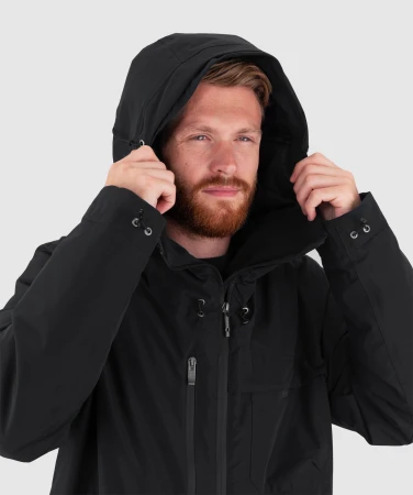 WOOX Marmora Anthracite pánský kabát