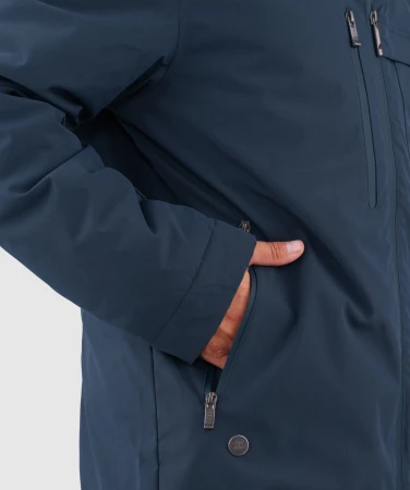 WOOX Marmora Midnight Navy pánský kabát