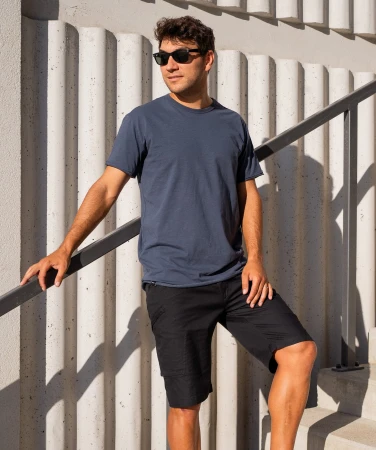 WOOX Merano Ombre Blue pánské triko