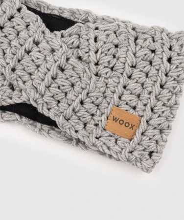 WOOX Meri Grey Headband pánská merino čelenka