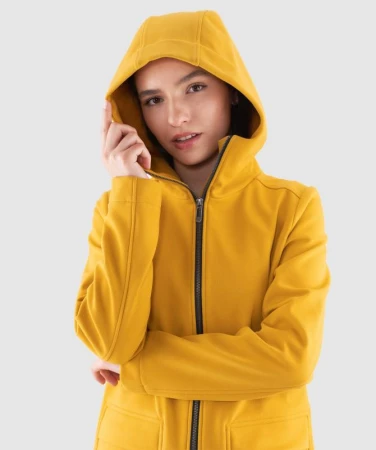Woox Mollis Tawny Olive II dámská sofshellová Parka
