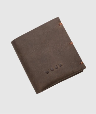 WOOX Moneta Maturus Fuscus pánská kožená peněženka