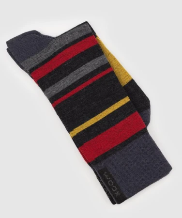 WOOX Naseby Acciaio pánské merino ponožky