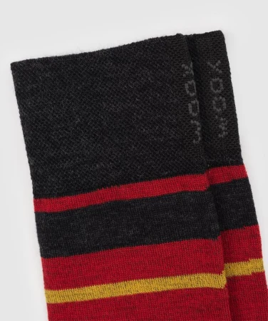 WOOX Naseby Rubino pánské merino ponožky