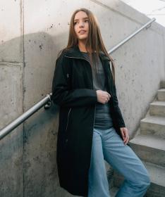 Woox Nimbus Urban Black Onyx Chica dámska vetrovka