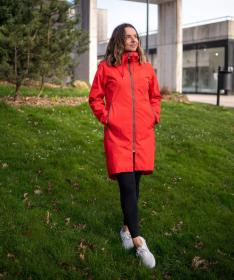 Woox Nimbus Urban Flame Scarlet Chica dámská větrovka POUZE 36 (VÝPRODEJ)