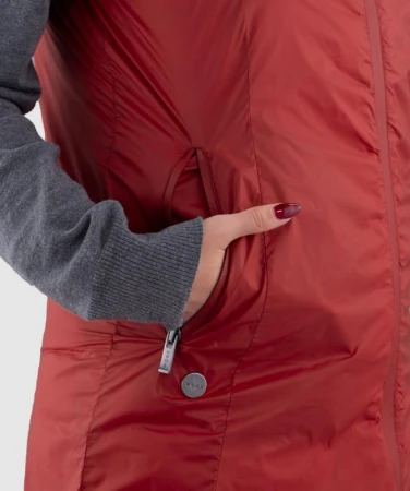 WOOX Niseko Red Dahlia dámská vesta