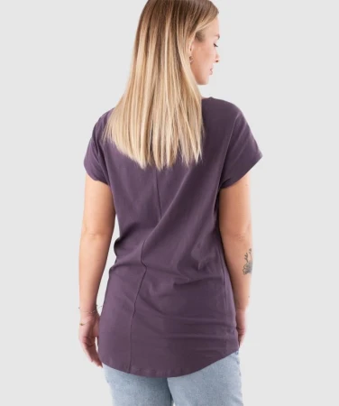 WOOX Nympha Black Plum dámské triko