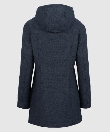 Woox Warley Midnight Navy woolshellová parka