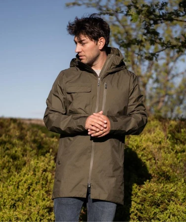 WOOX Parkland Dark Olive pánská větrovka