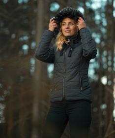 Woox Pinna Antracit Chica dámska zimná bunda